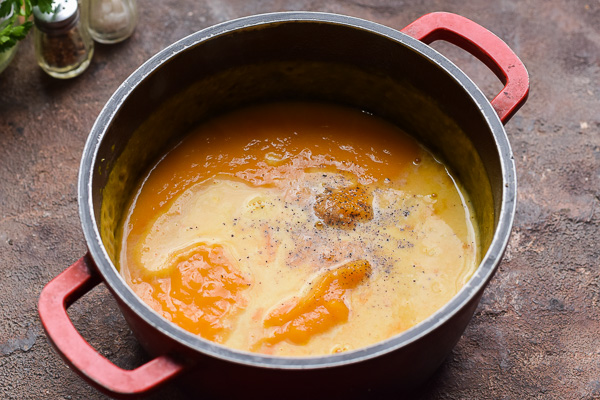 суп-пюре из тыквы со сливками рецепт фото 9